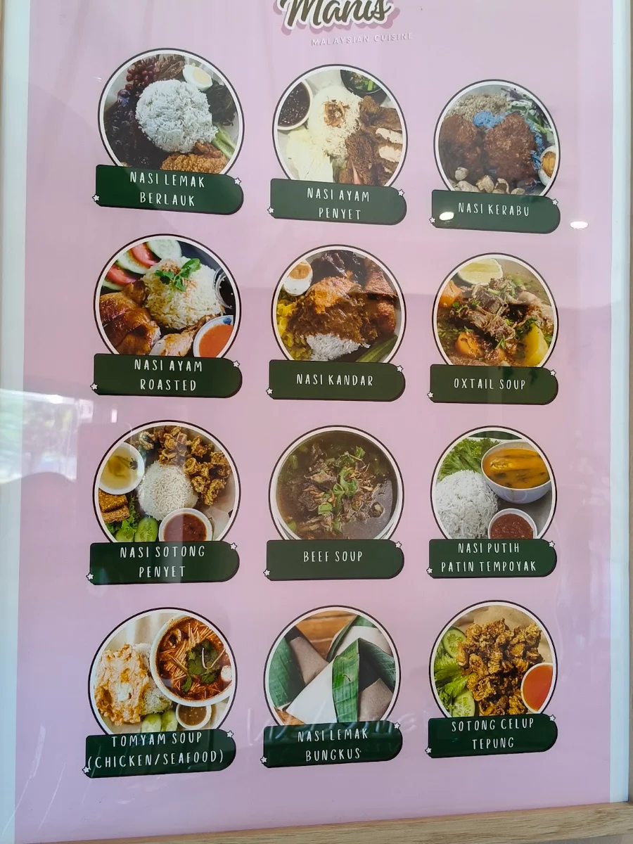 Menu, Rasa Lemak Manis (Malaysian authentic)