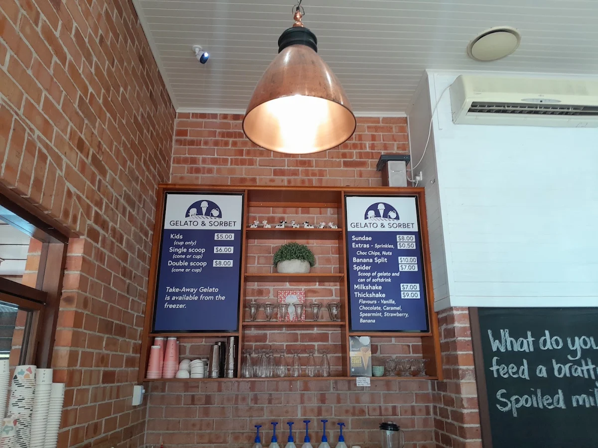 Menu, Denmark Dairy Co.
