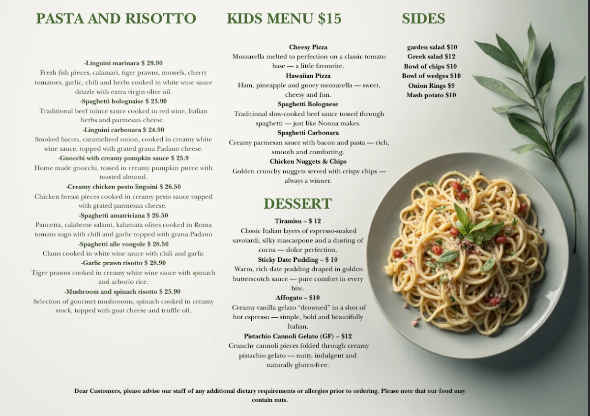 Menu photo 1