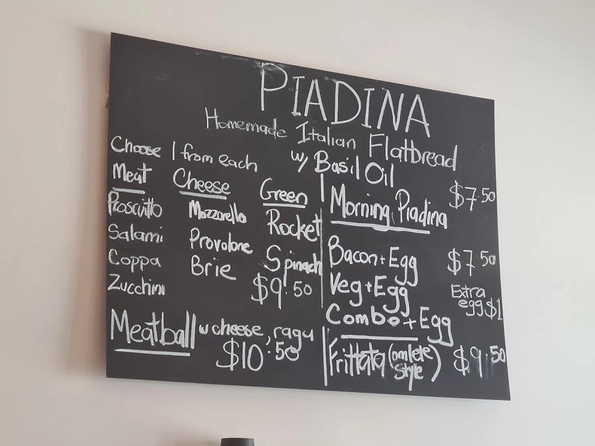Menu, The Umbrian