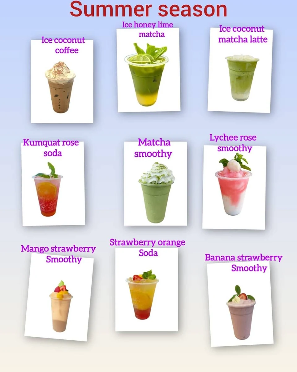 Menu, Lai's Tea