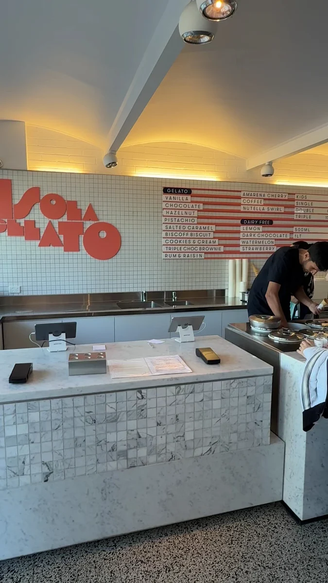 Menu, Isola Gelato