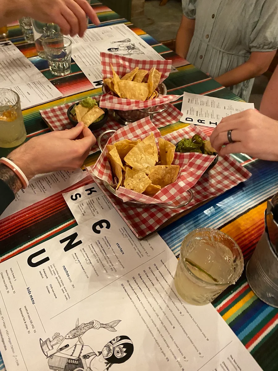 Menu, Hotel Panchos