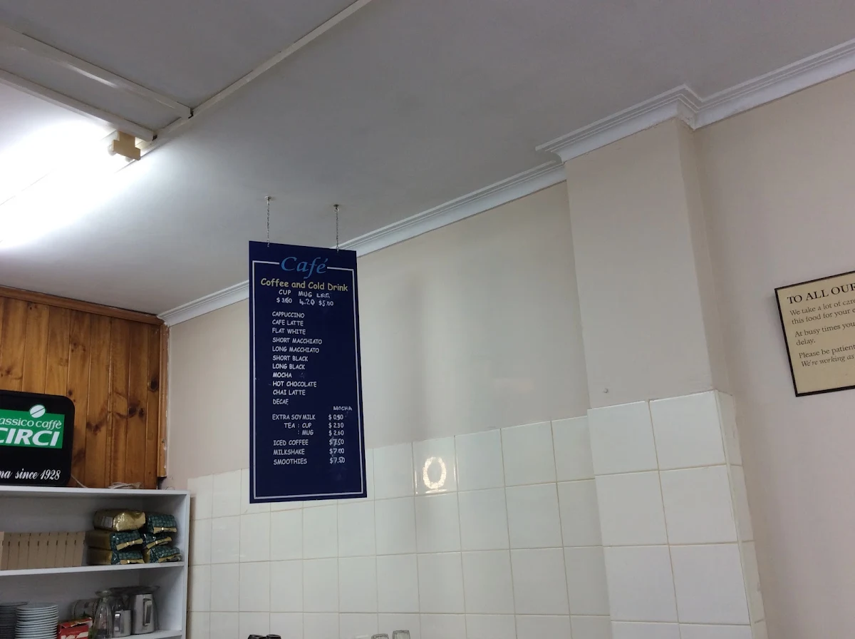 Menu, Lunch Break Deli