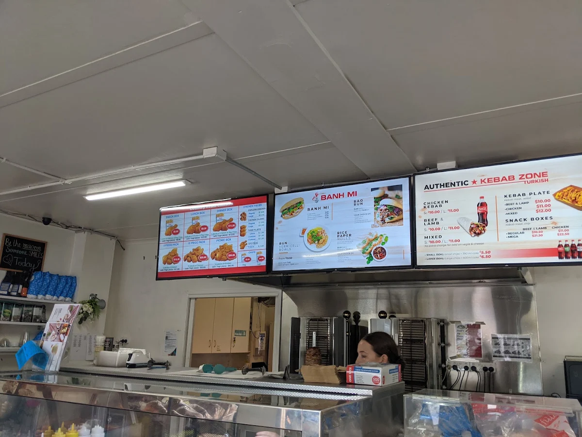 Menu, SG Bakery Dicky Beach