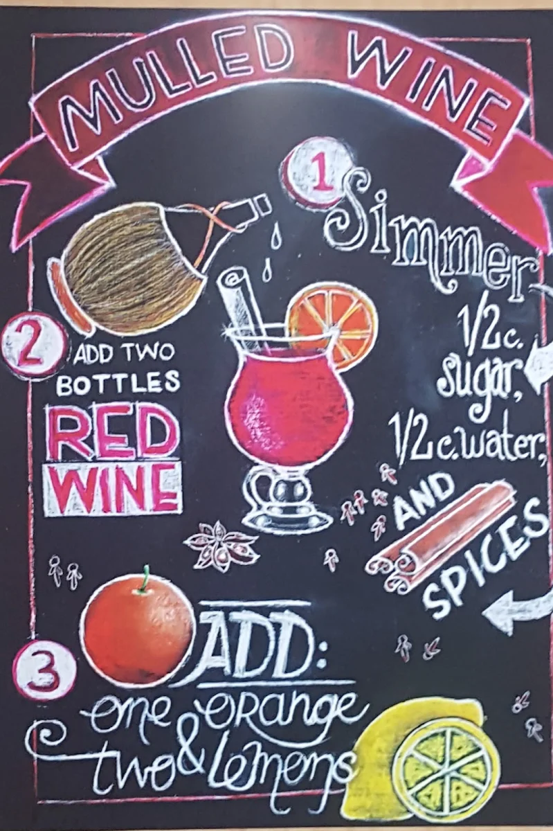 Menu, Red Relish Cafe