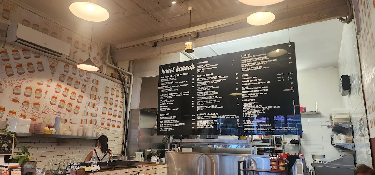 Menu, Hanoi Hannah Windsor