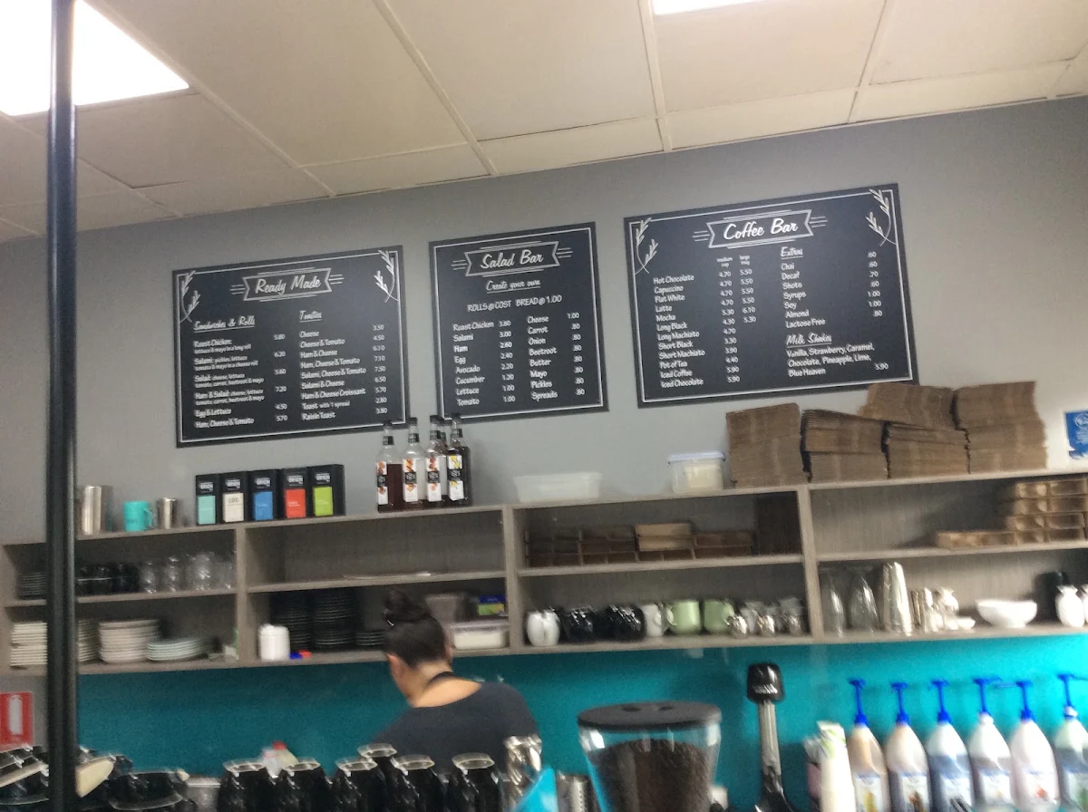 Menu, Allans Bakery & Cakes