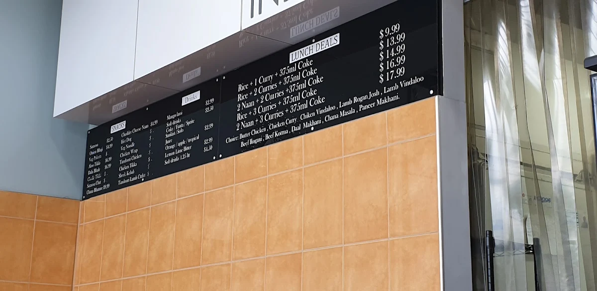 Menu, Aroma Indian Cuisine - Epping