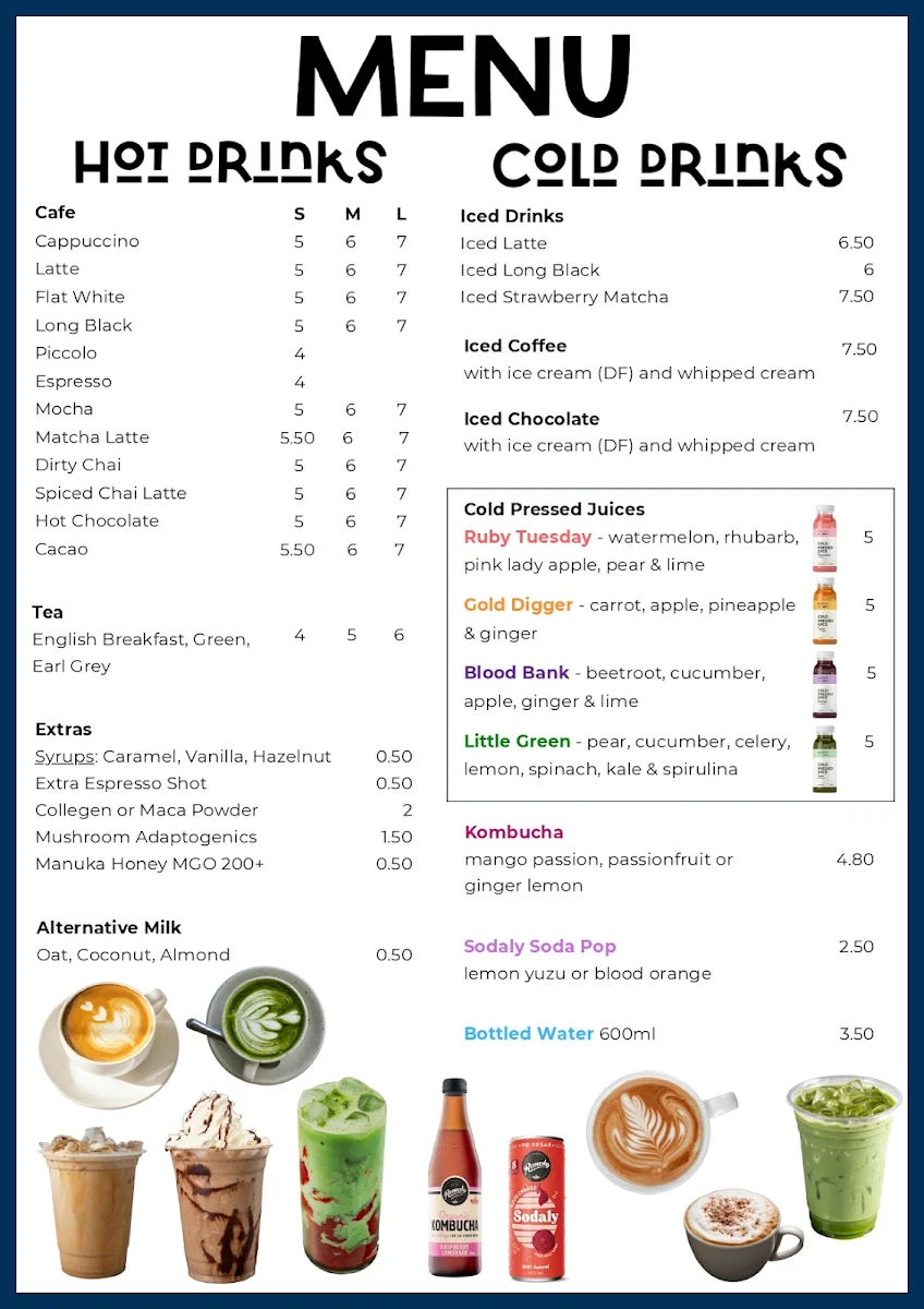 Menu, Gett Grounded