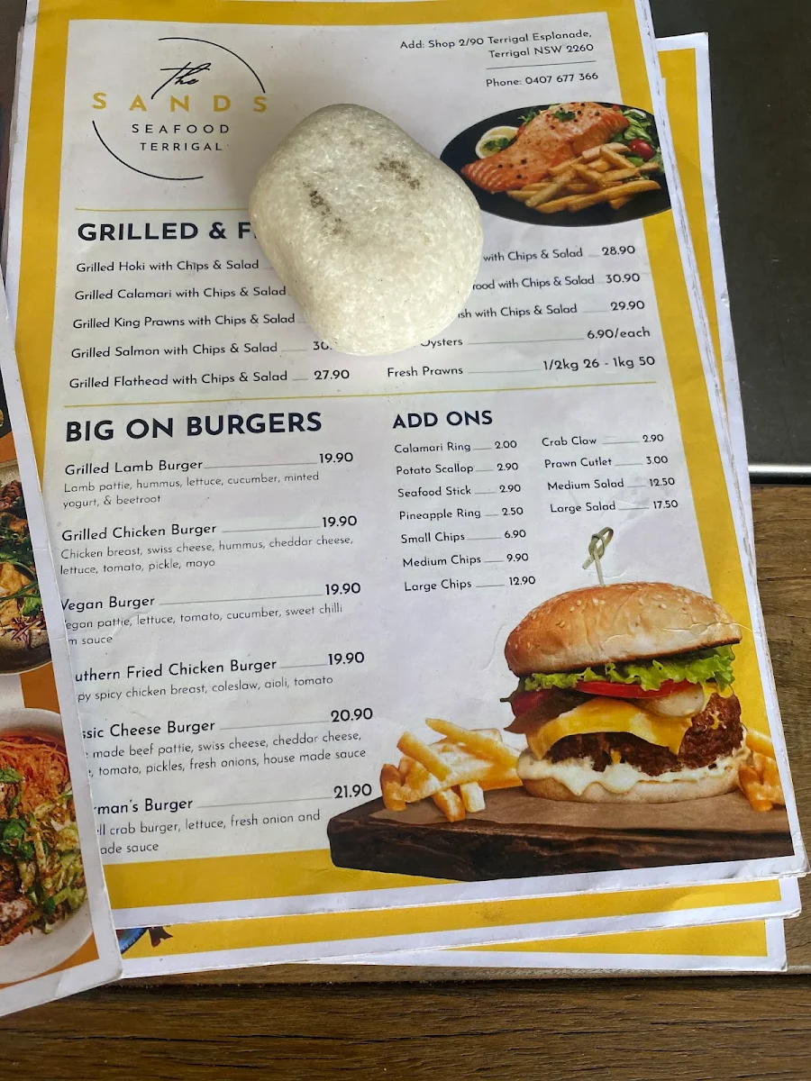 Menu, My Little Vietnam