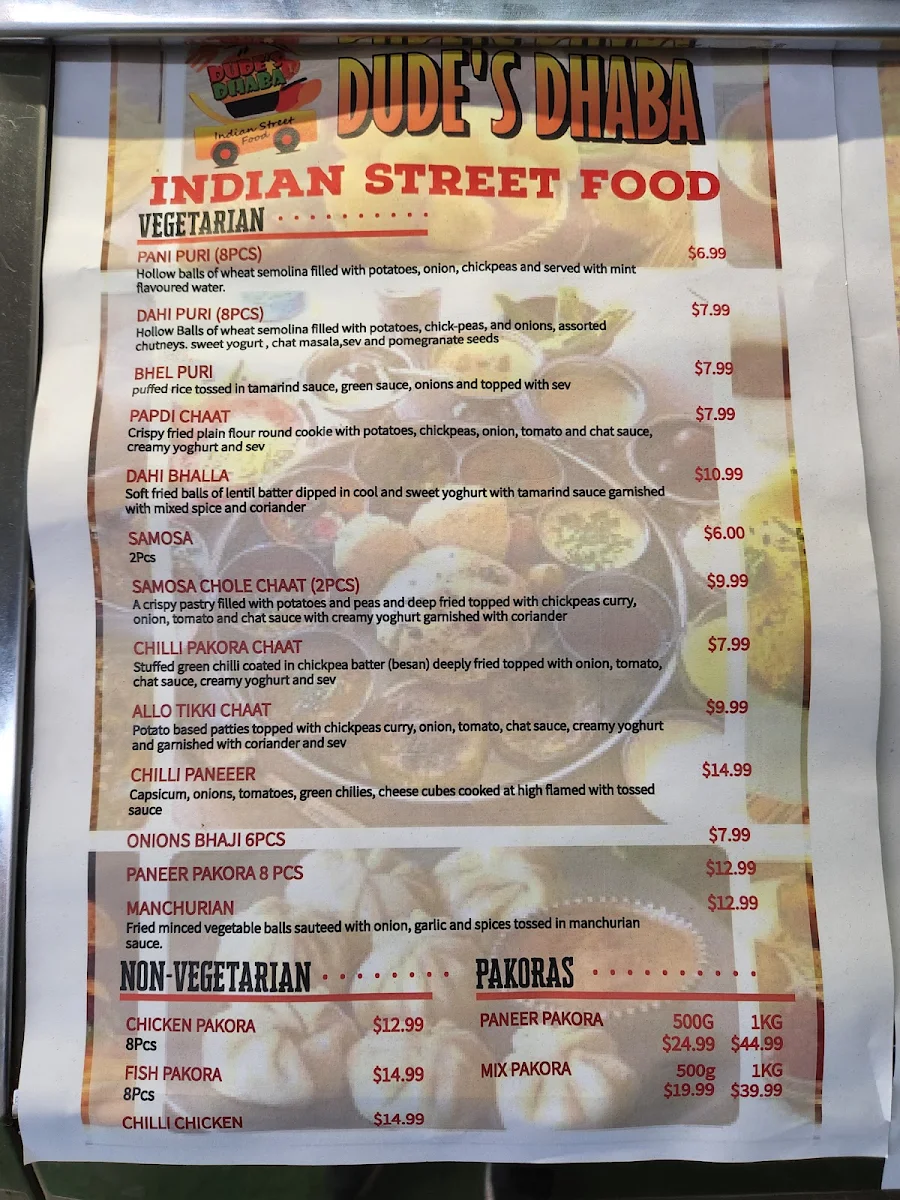 Menu, Saffron Cuisine - Indian Restaurant & Function Centre, Woolloongabba
