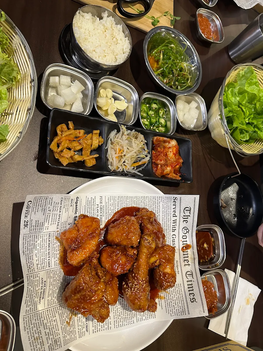 Menu, GoGiYo Korean BBQ