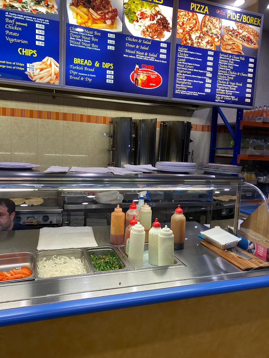 Menu, Kardinya Kebab House