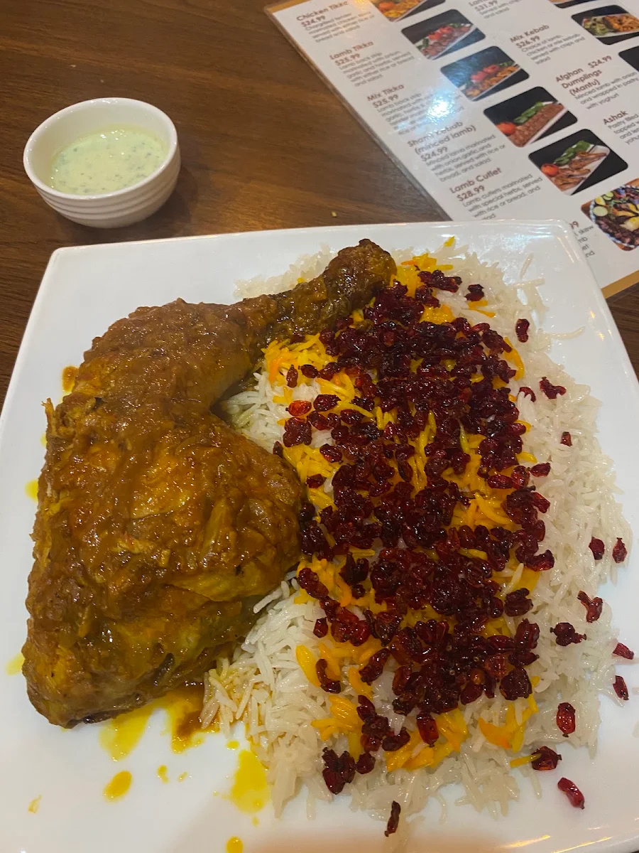 Menu, Afghan Star Restaurant Cranbourne