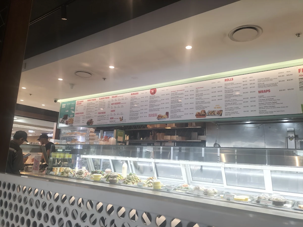 Menu, The Honest Chicken (Cherrybrook)