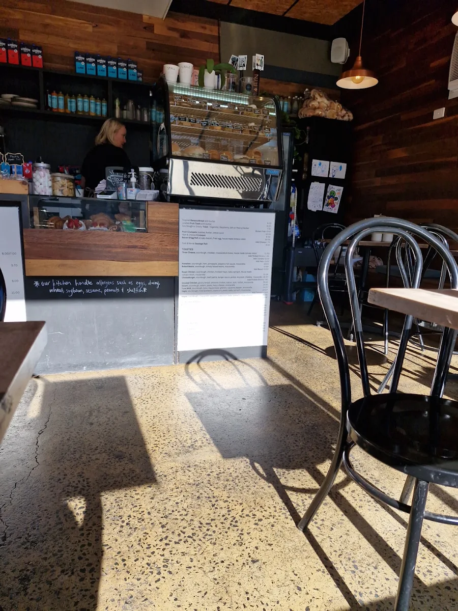 Menu, Cabin Coffee and Deli