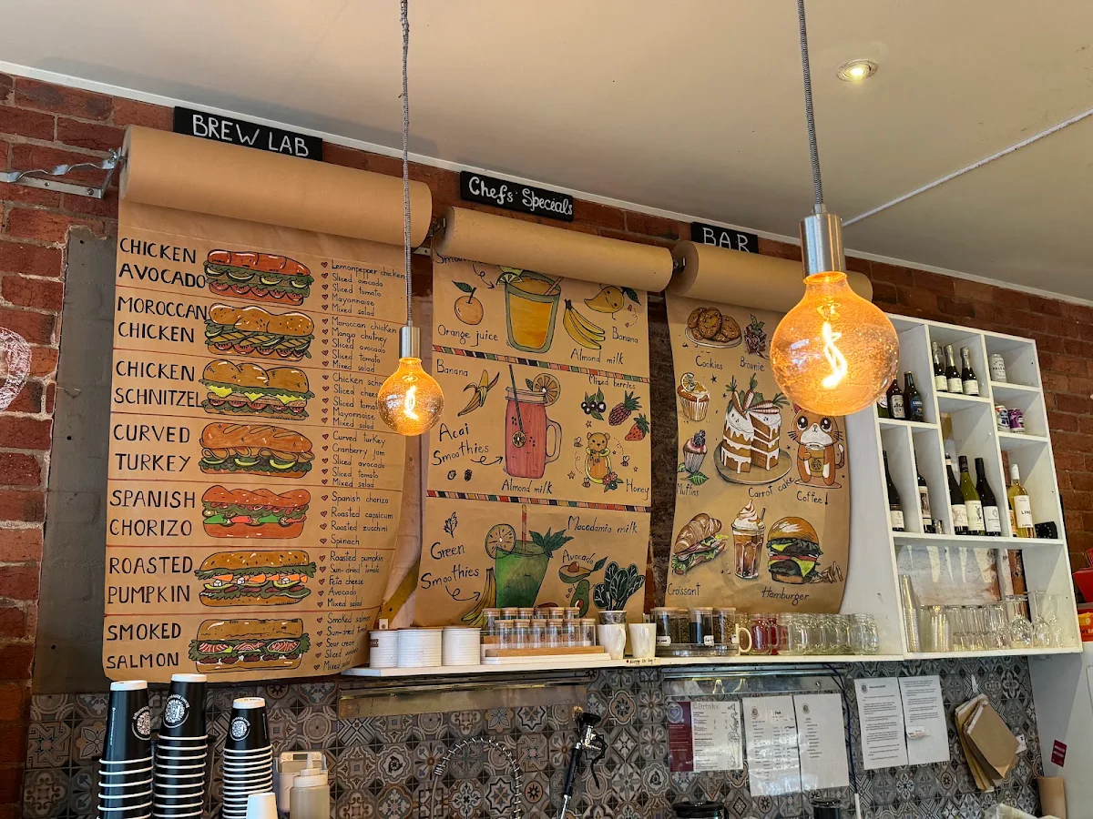 Menu, Beans Republique Glen Iris