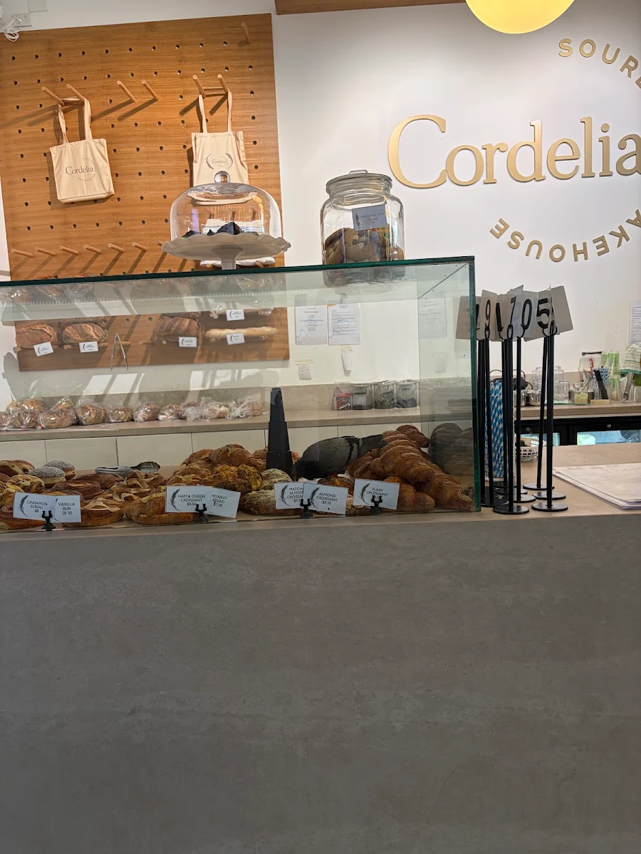 Menu, Cordelia Sourdough Bakehouse