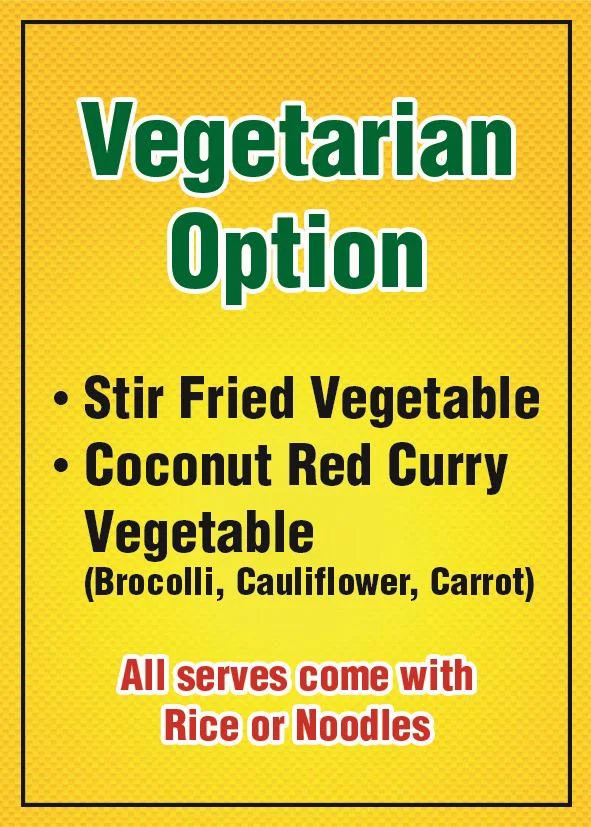Menu, Four Seasons Take Away