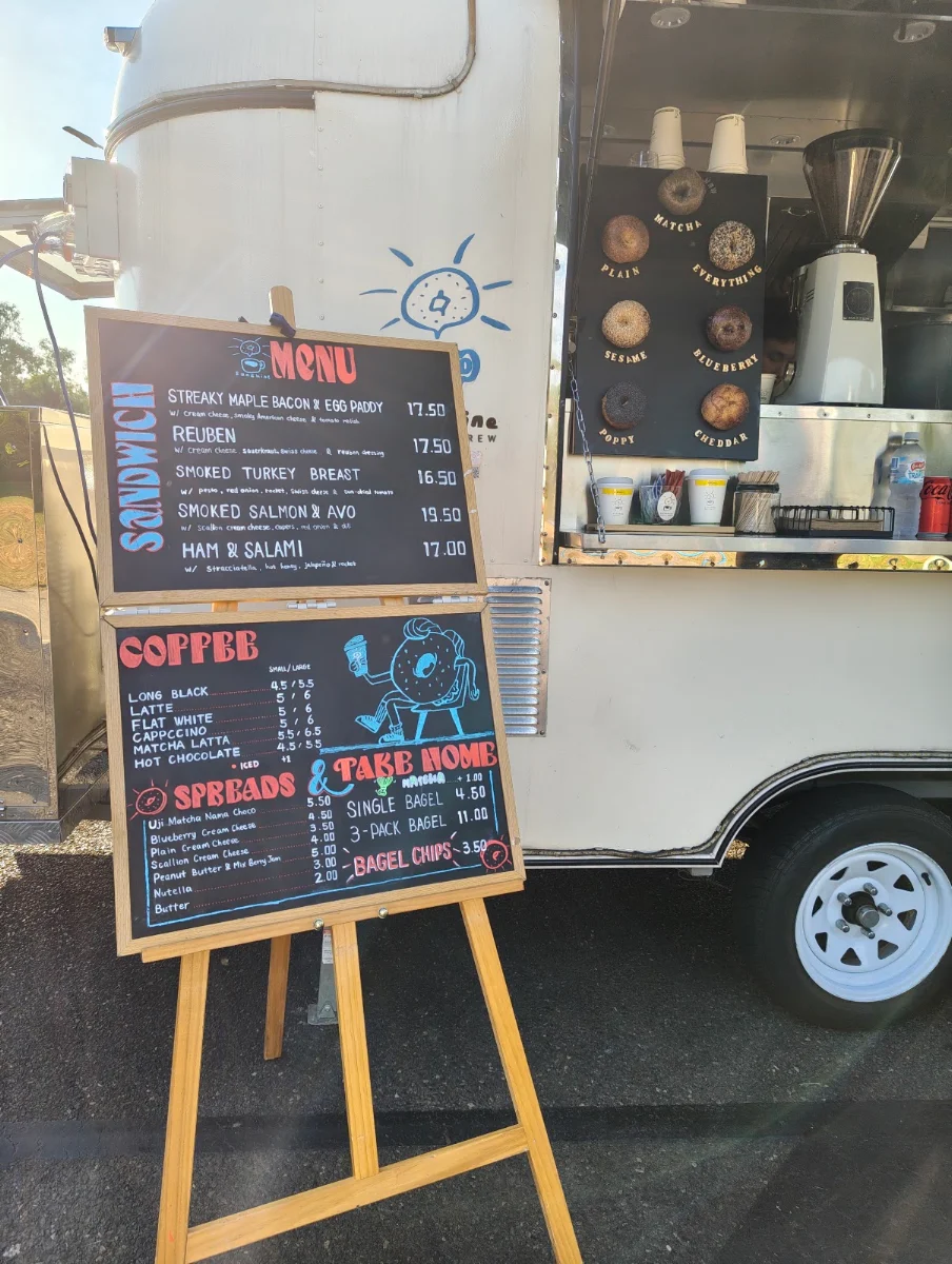 Menu, Sunshine Bagels & Brew