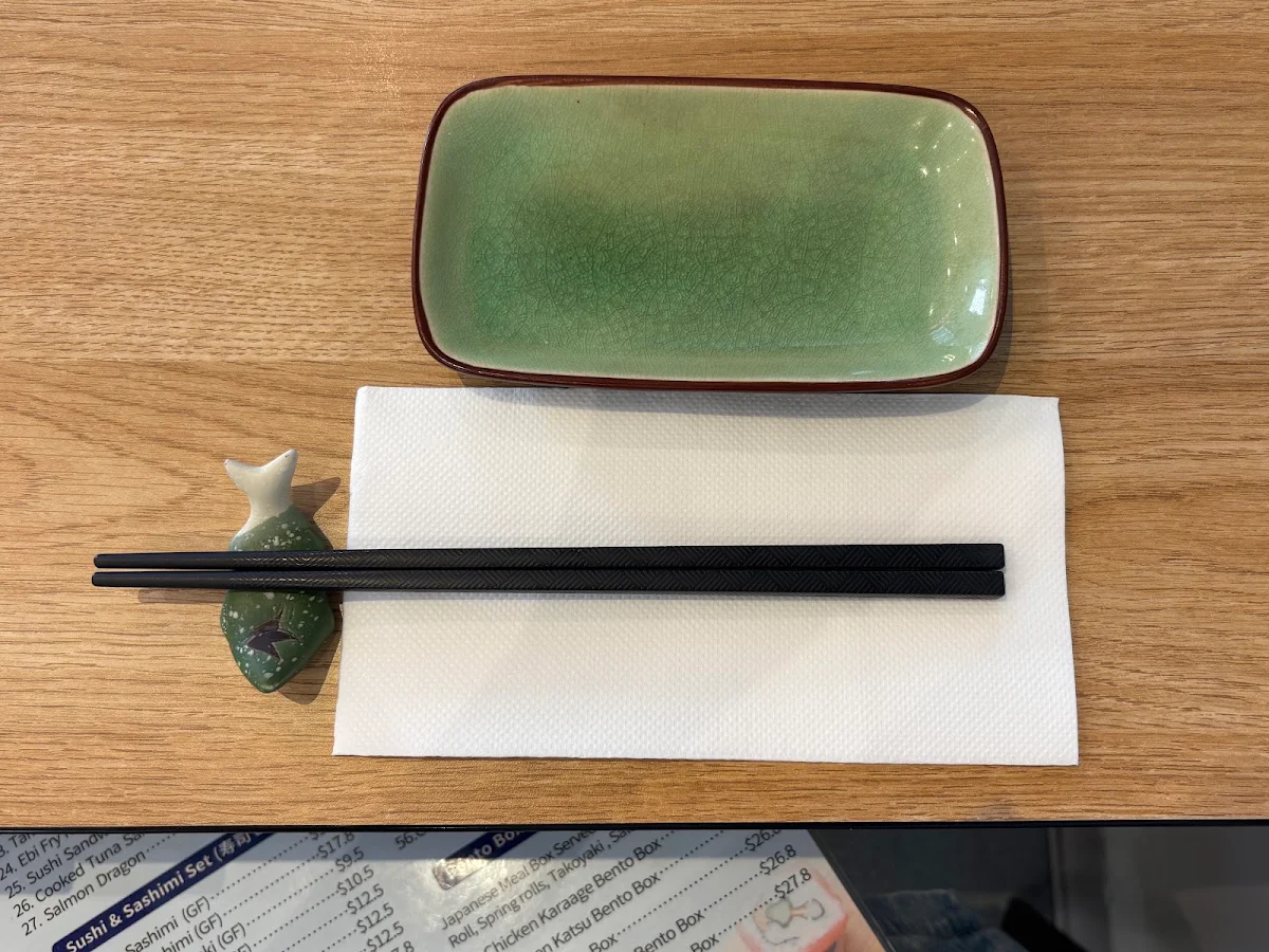 Menu, tatsu japanese cuisine