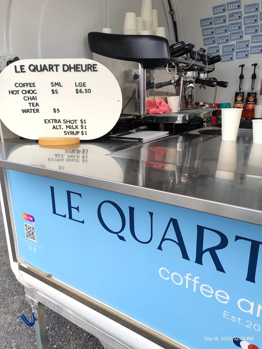 Menu, Le Quart D'Heure