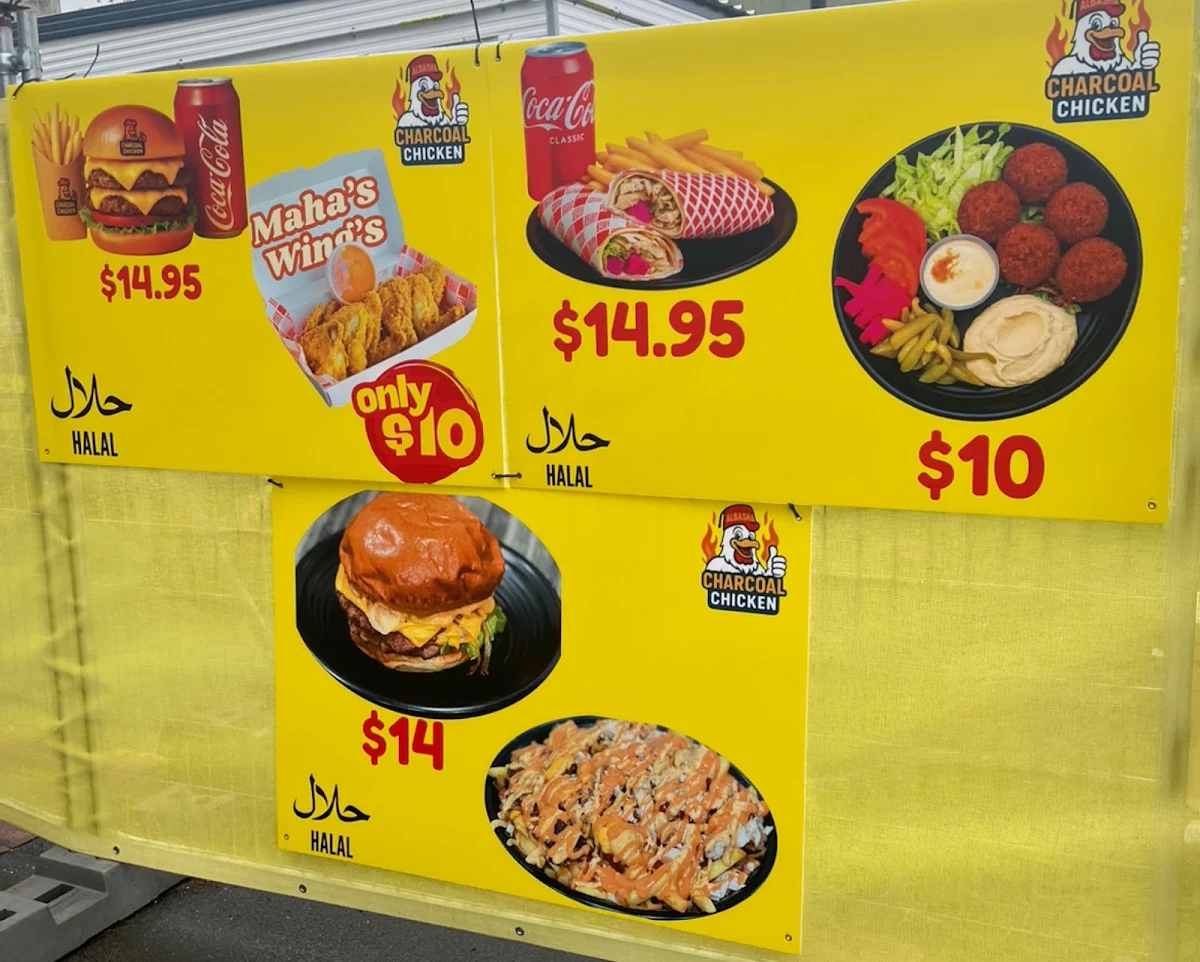 Menu, Albasha Charcoal Chicken