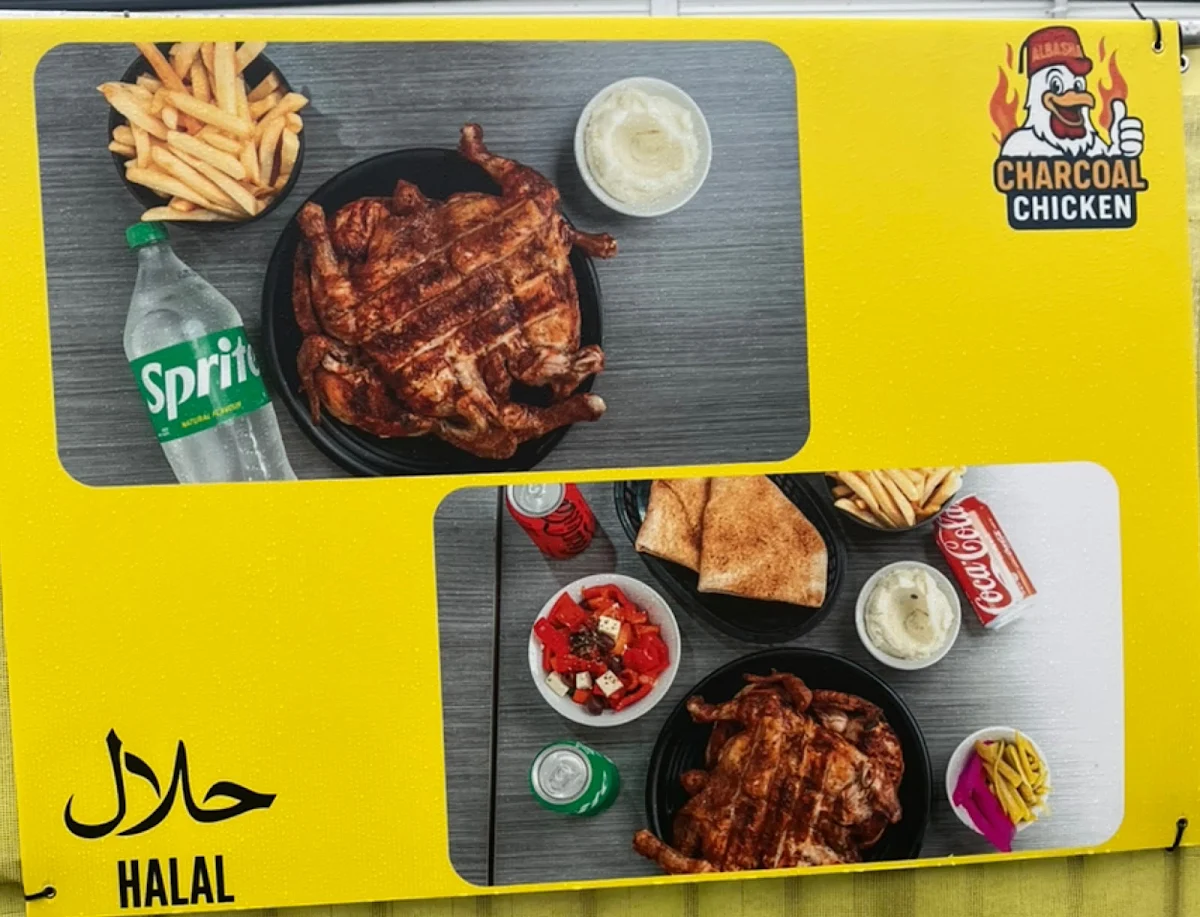 Menu, Albasha Charcoal Chicken