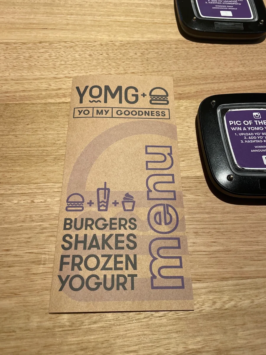 Menu, YOMG Pakenham
