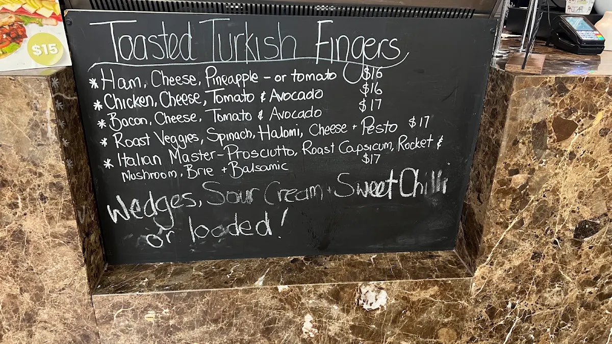 Menu, The Coffee Emporium Corrimal