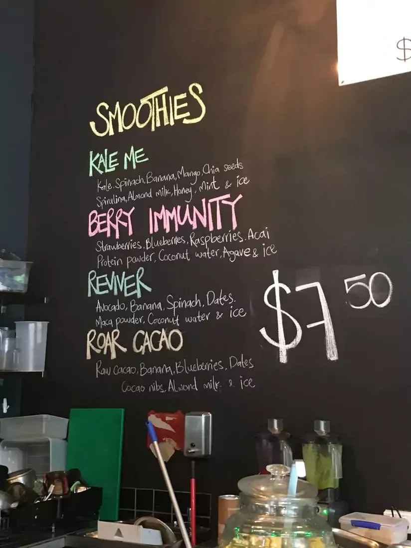 Menu, Toss’d