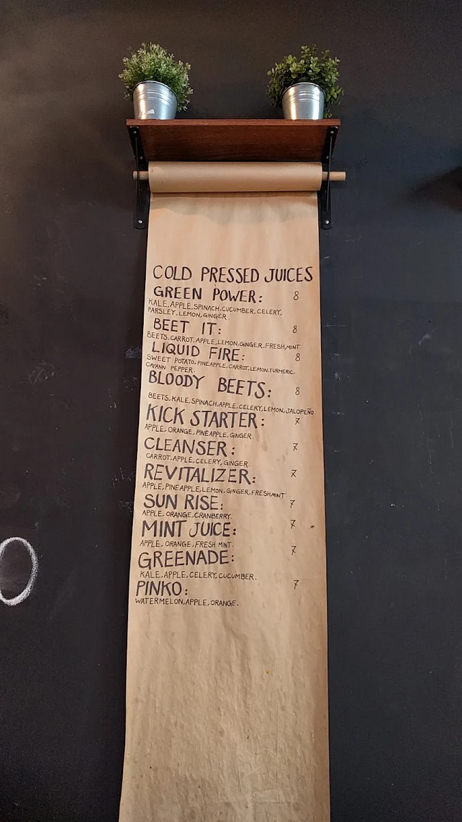 Menu, Toss’d
