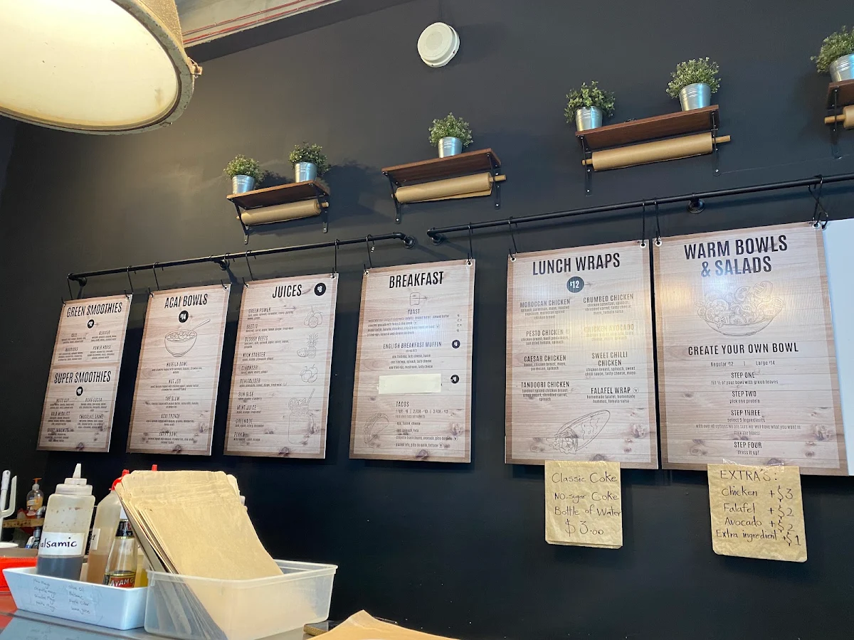 Menu, Toss’d