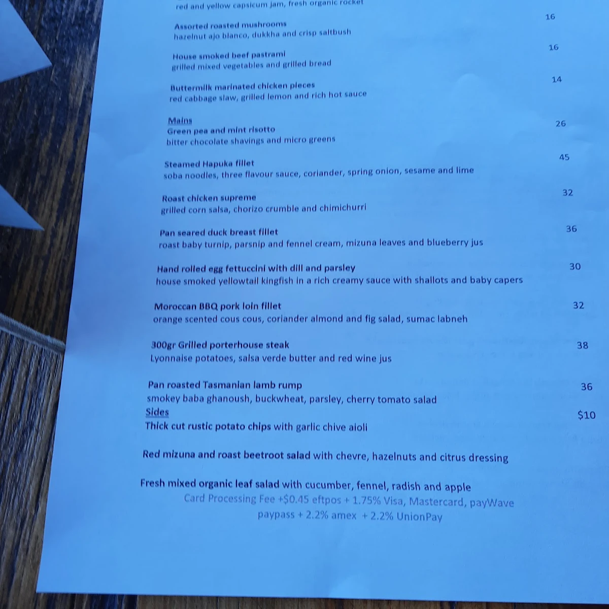 Menu photo 2
