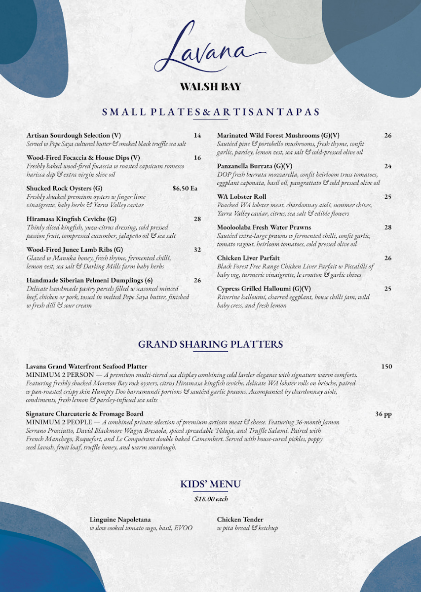 Menu photo 1