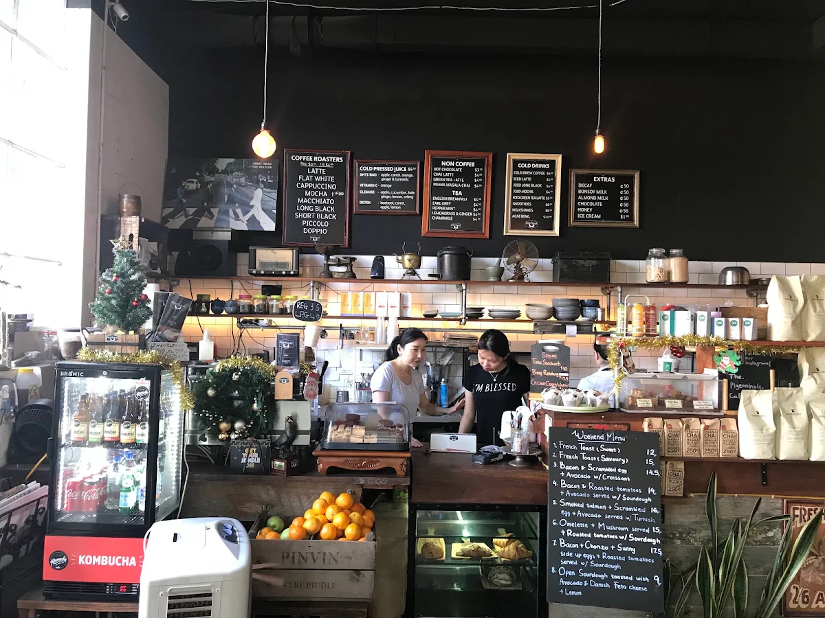 Menu, The Pigeonhole Cafe