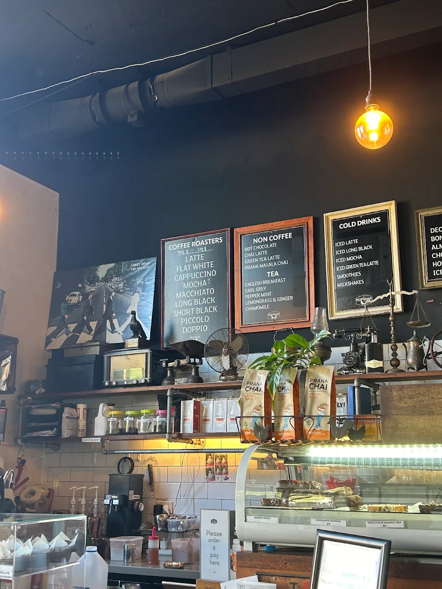 Menu, The Pigeonhole Cafe