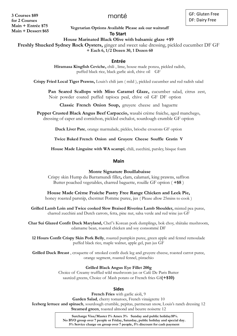 Menu photo 1