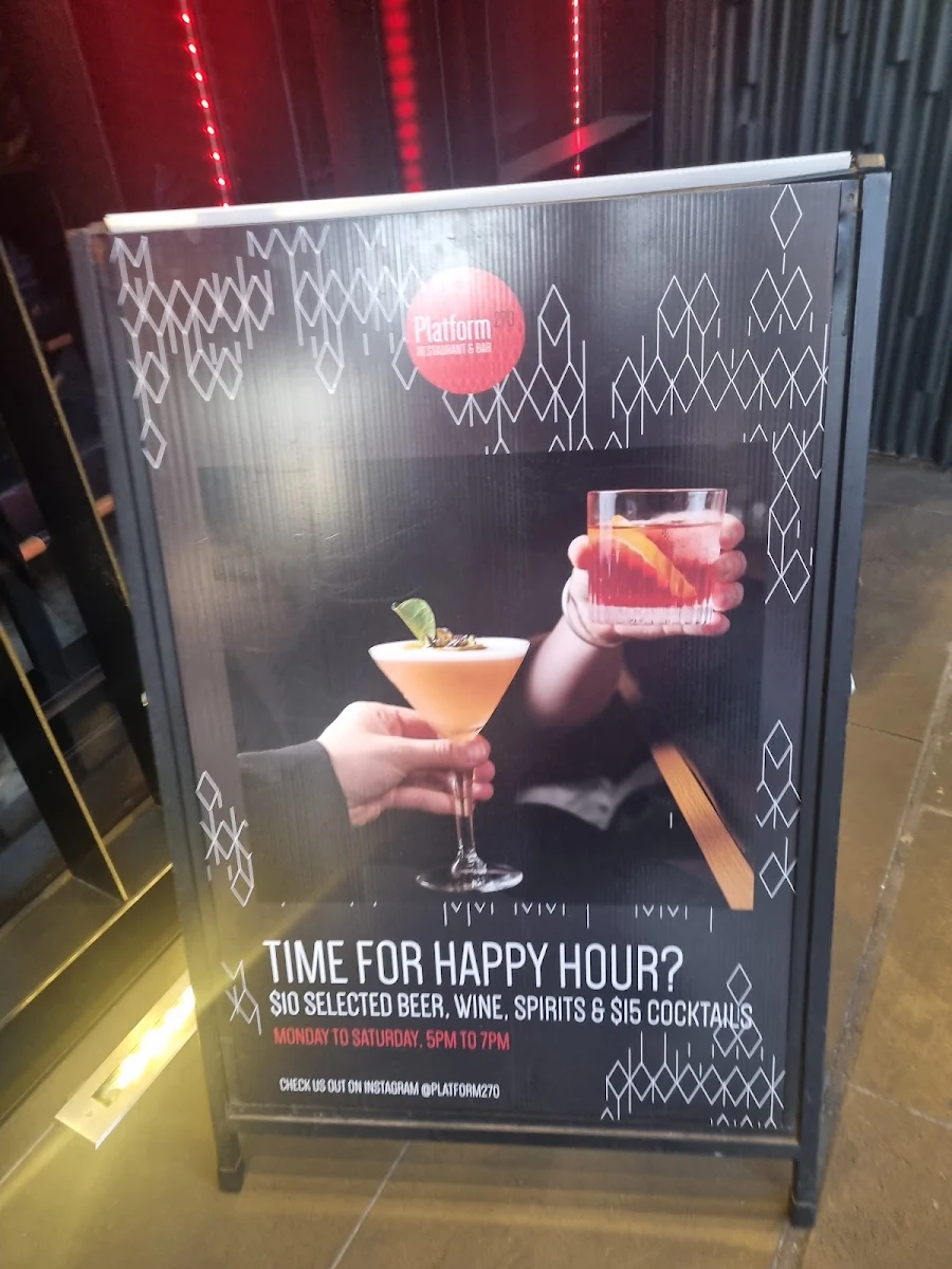 Menu, Platform 270