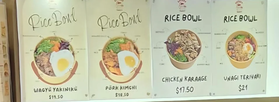 Menu, Chubby Toast