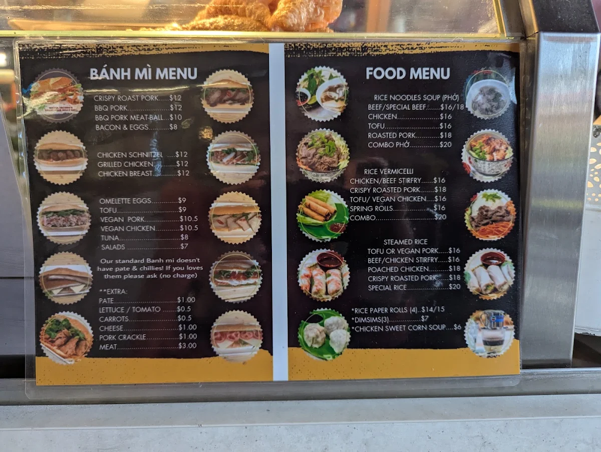 Menu, Mister Truong's