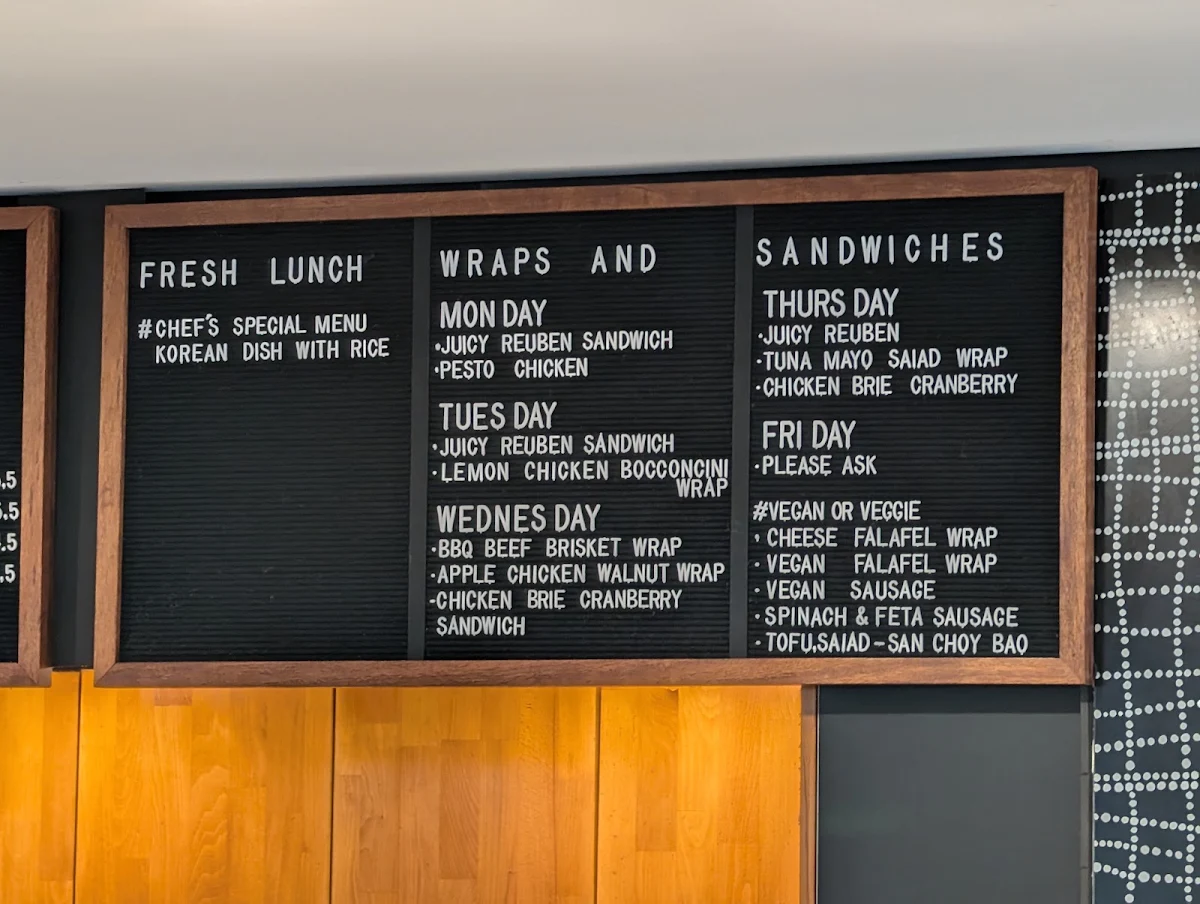 Menu, Rubber Ducky Cafe