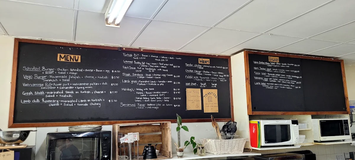 Menu, Crafers Bean Cafe