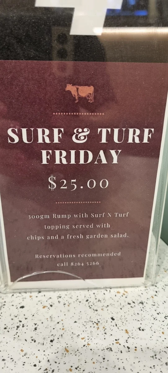 Menu, Clovercrest Hotel
