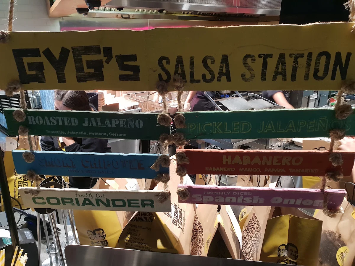 Menu, Guzman y Gomez - Lane Cove