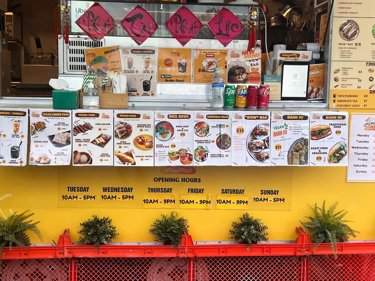 Menu, Little Phat Rolls