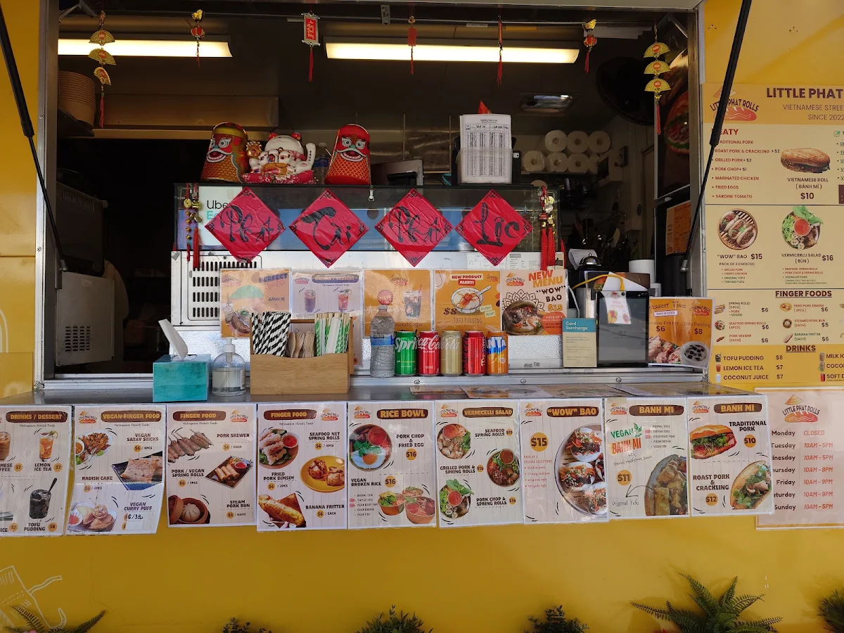 Menu, Little Phat Rolls