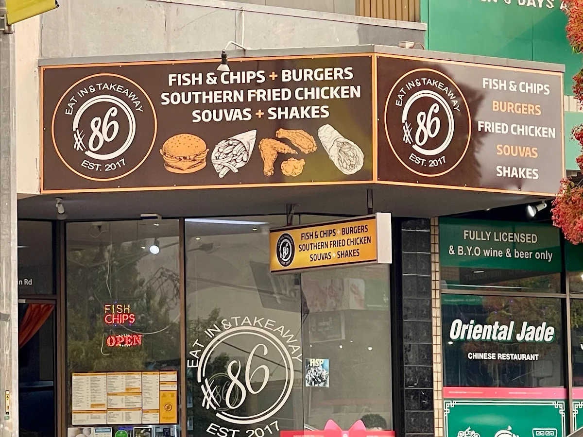 Menu, Hashtag 86