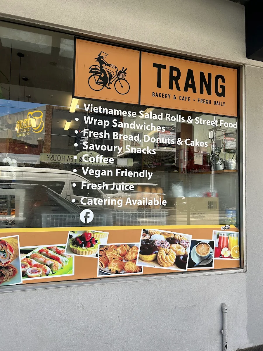 Menu, Trang Bakery & Cafe